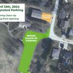 Map Ailsa Craig Parking April 13th