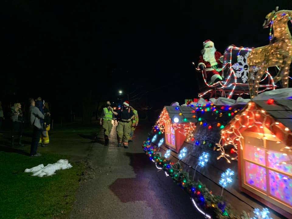 Image of a previous Santa Claus parade