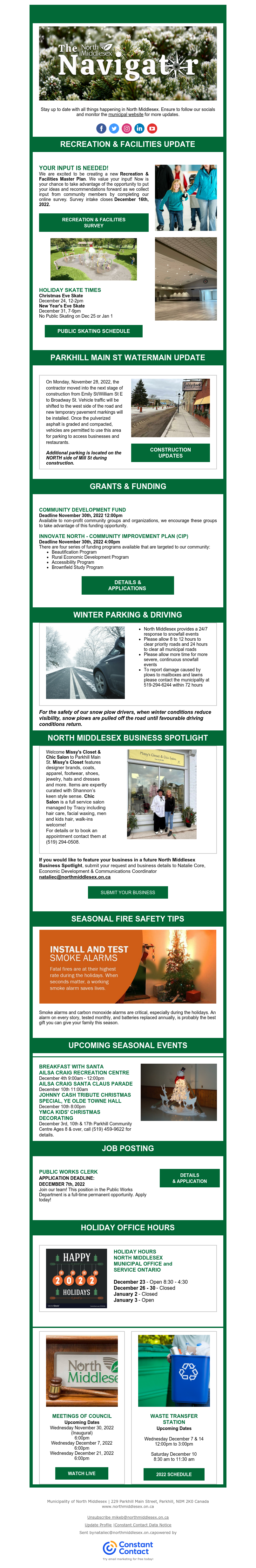 North Middlesex Navigator December 2022