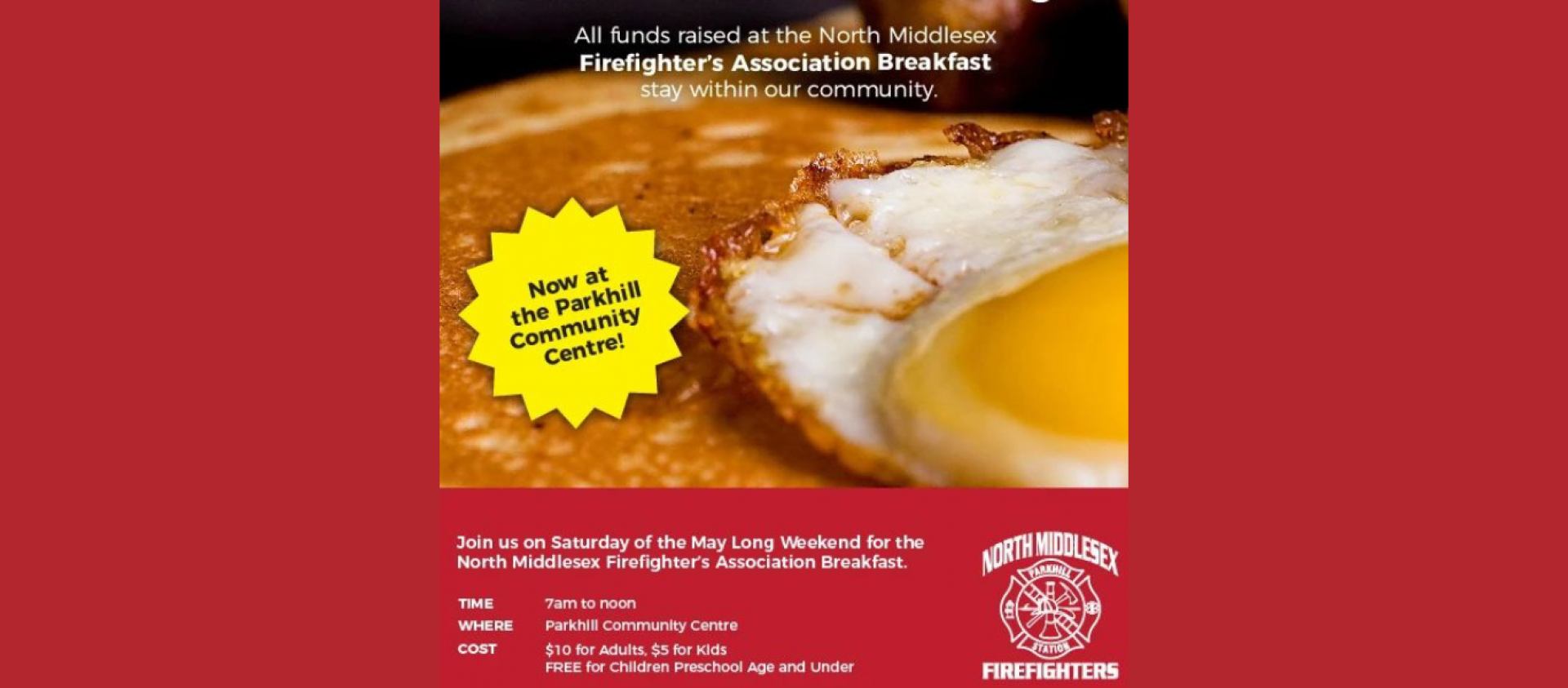 NM Firefighters Association Breakfast Poster