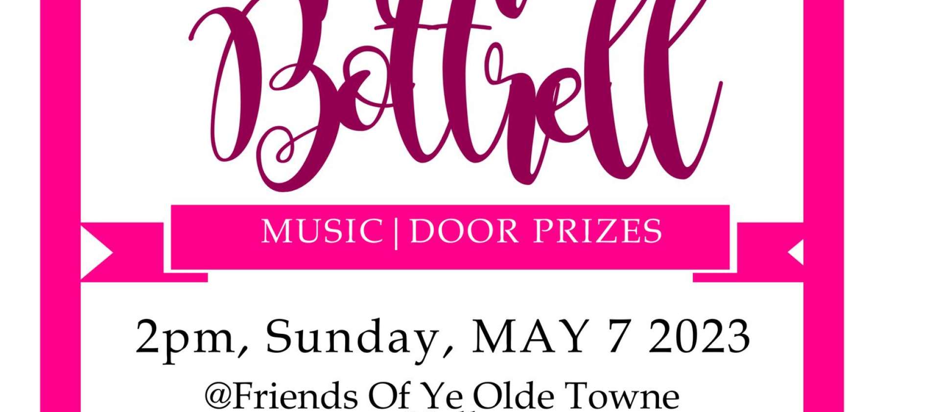 Marie Bottrell Concert Marie Bottrell Concert
