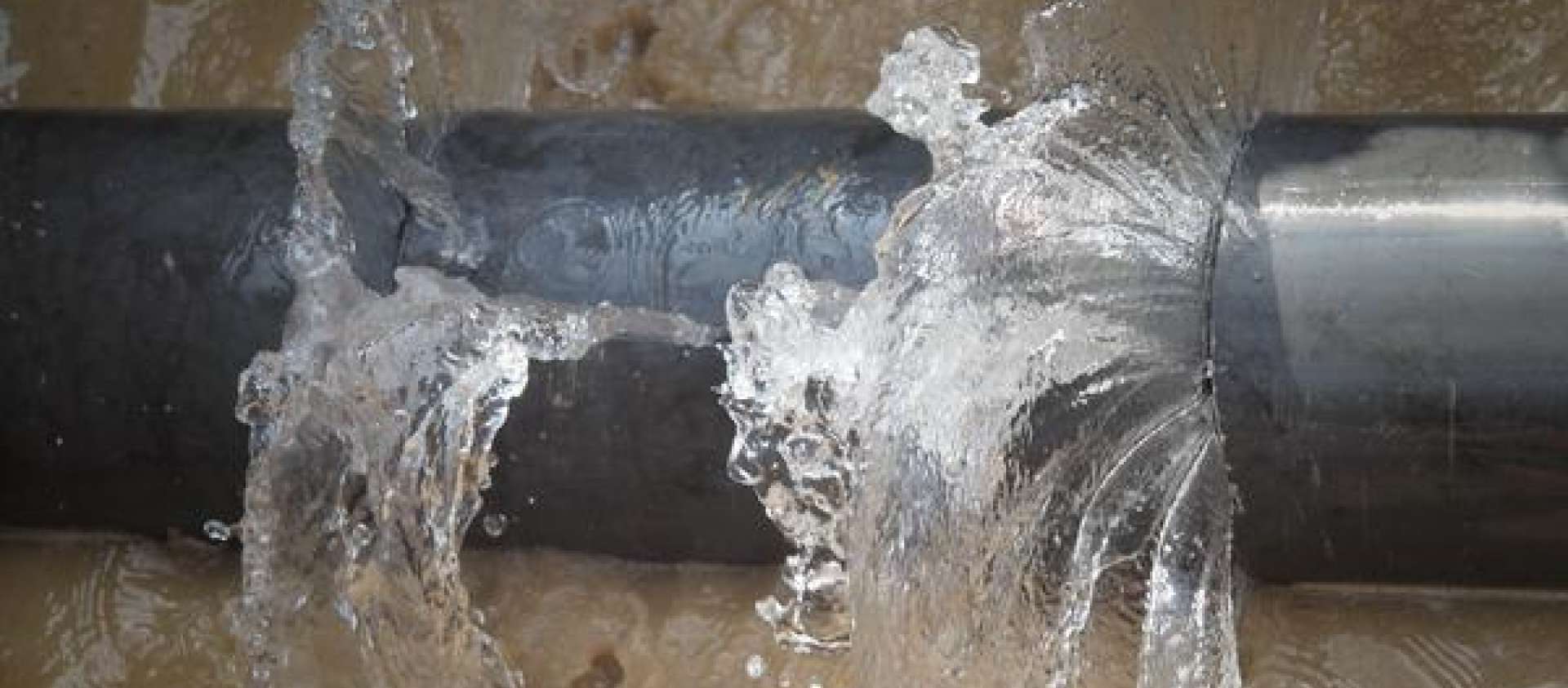 Water main break