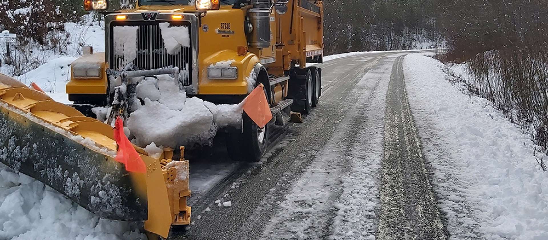 Road conditions winter