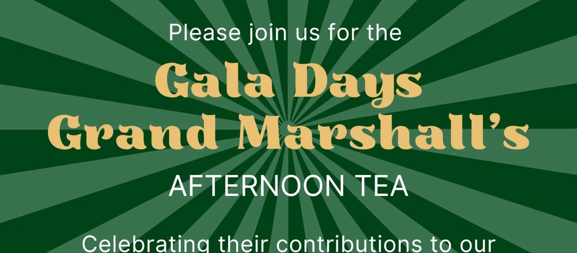 High tea Flyer