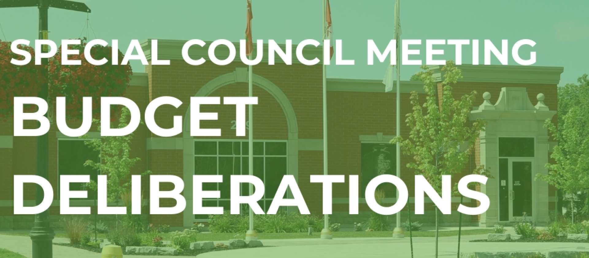 Budget Deliberations