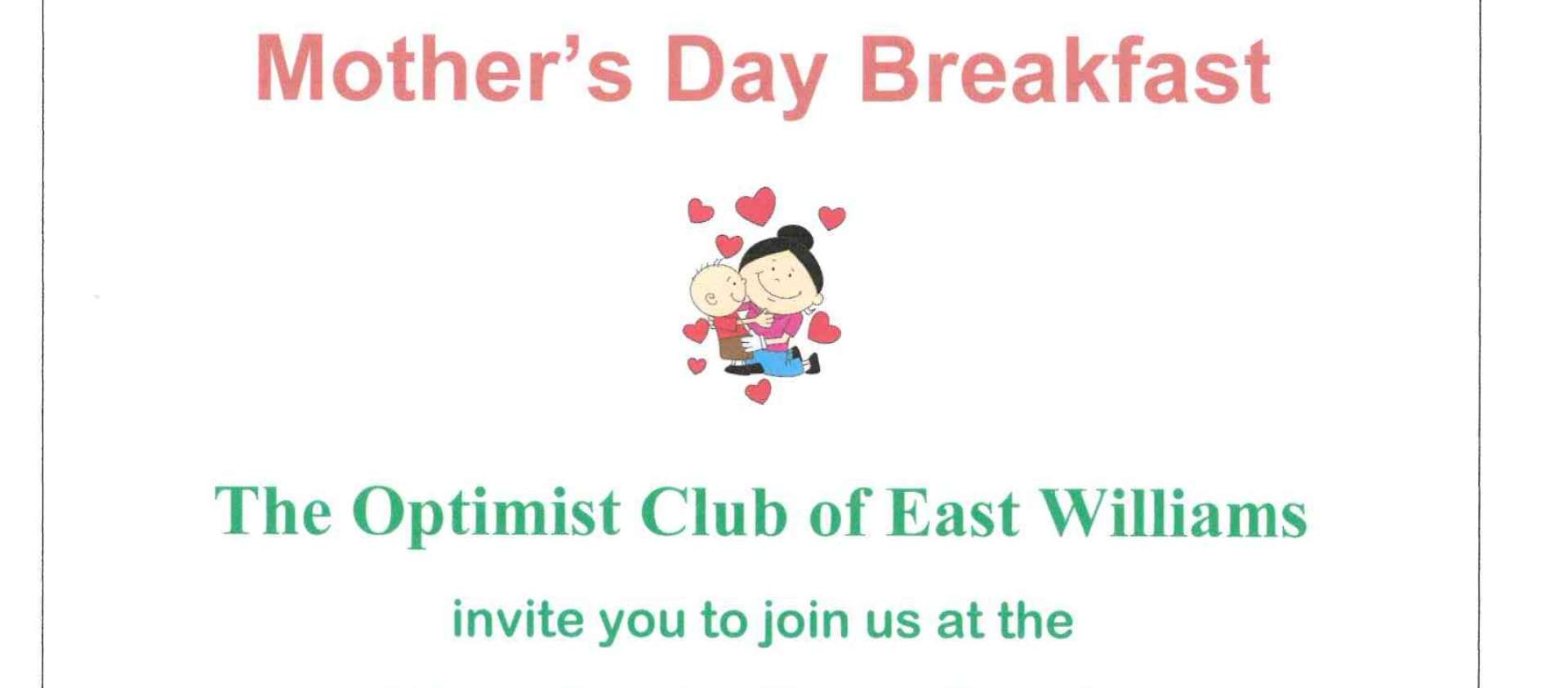 Mother's Day Breakfast