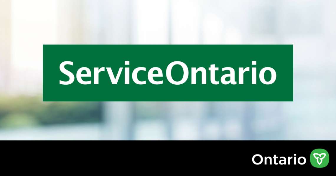 Service Ontario logo