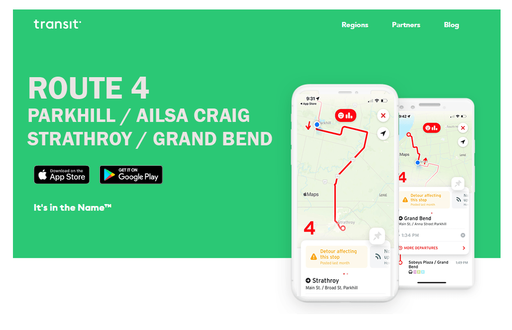 Local Transit App