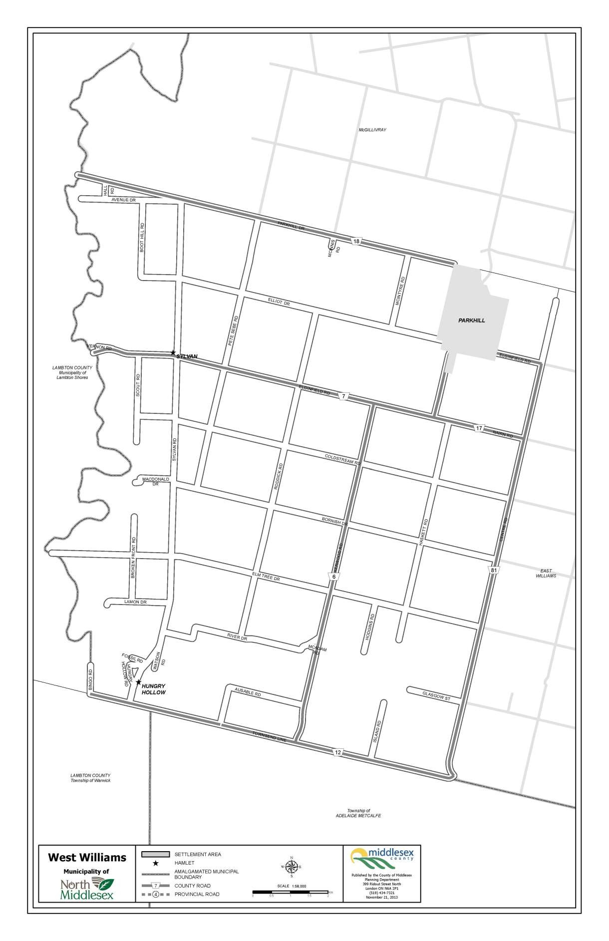 Ward 5 Map